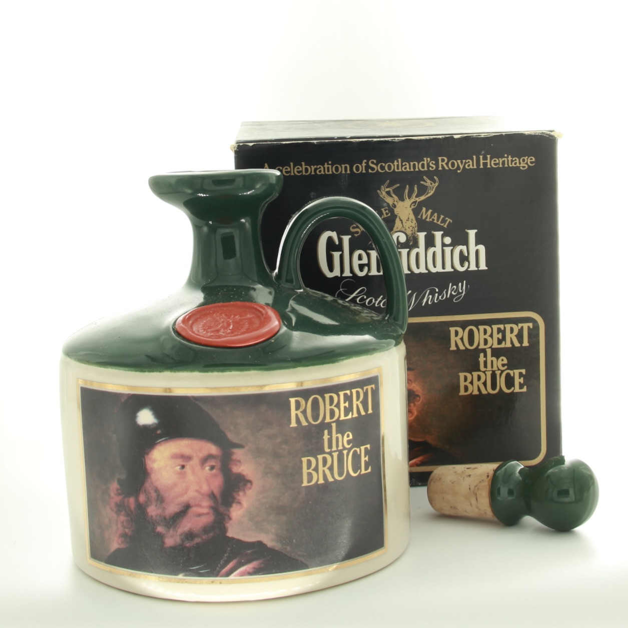 Glenfiddich Robert The Bruce Decanter 1980s 75cl 43% Scotland Speyside Whisky 