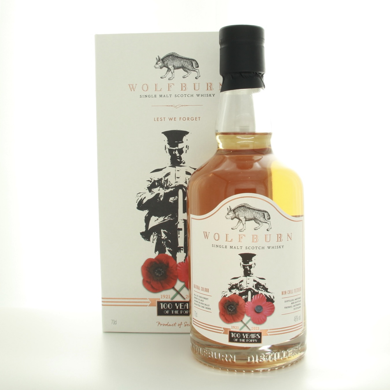 Wolfburn 100 Year Of The Poppy 70cl 46% Highlands Scotland Whisky