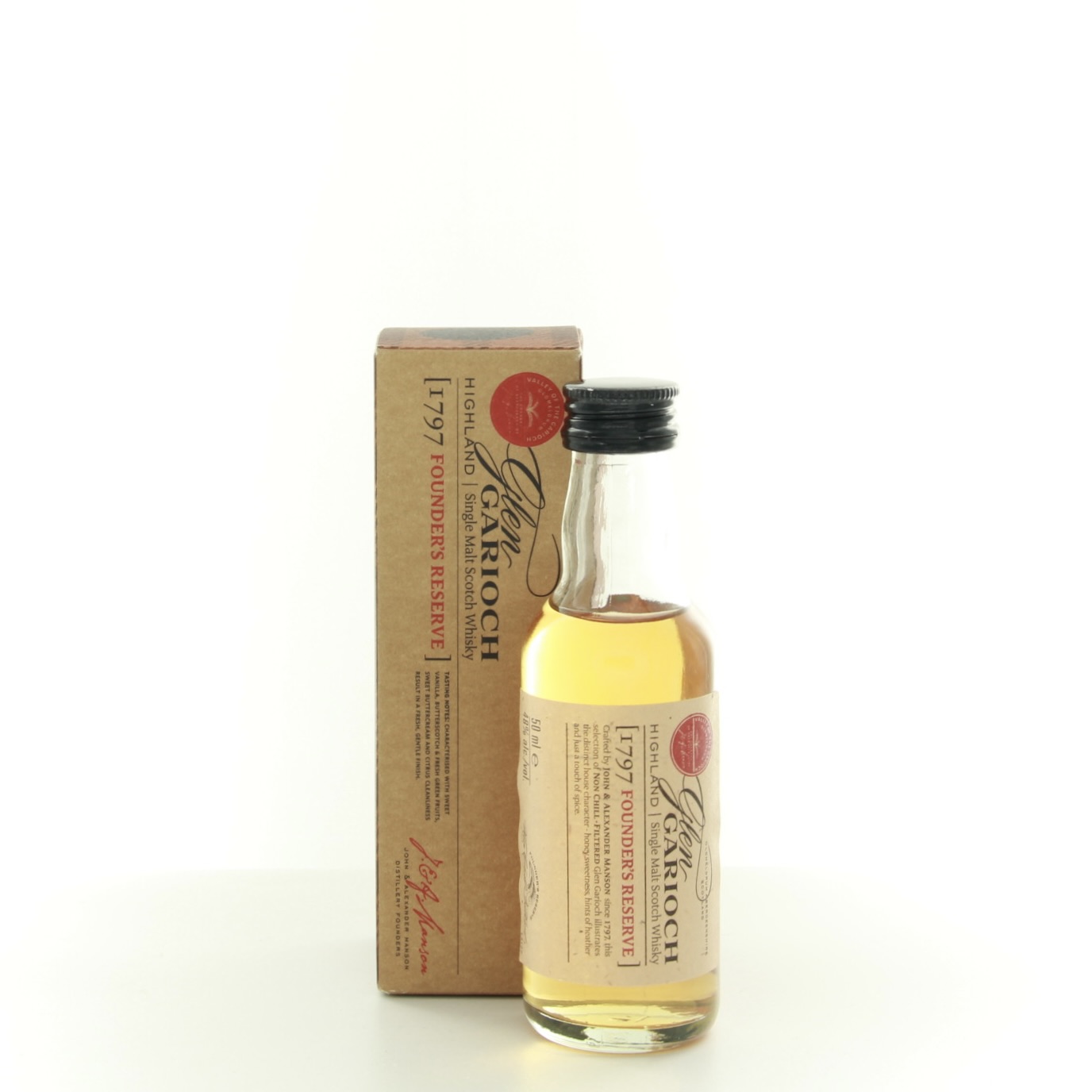 GlenGarioch Founders Reserve 1797 Miniature 5cl 48% Highlands Scotland Whisky