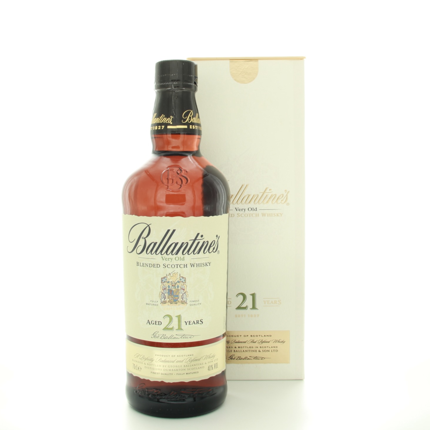 Ballantine’s 21 Year Old 70cl 40% Scotland Whisky 