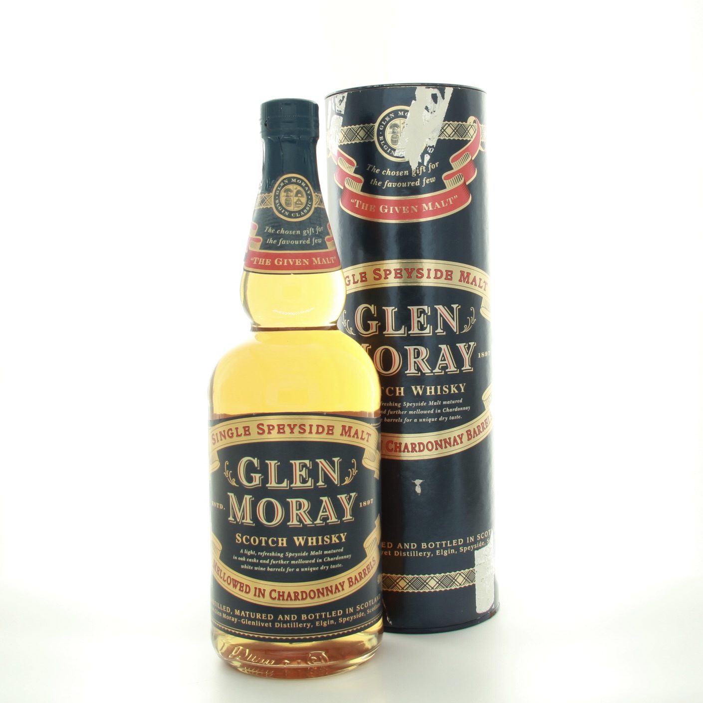 Glen Moray Chardonnay Barrels 1990s 70cl 40% Whisky Scotland Speyside 