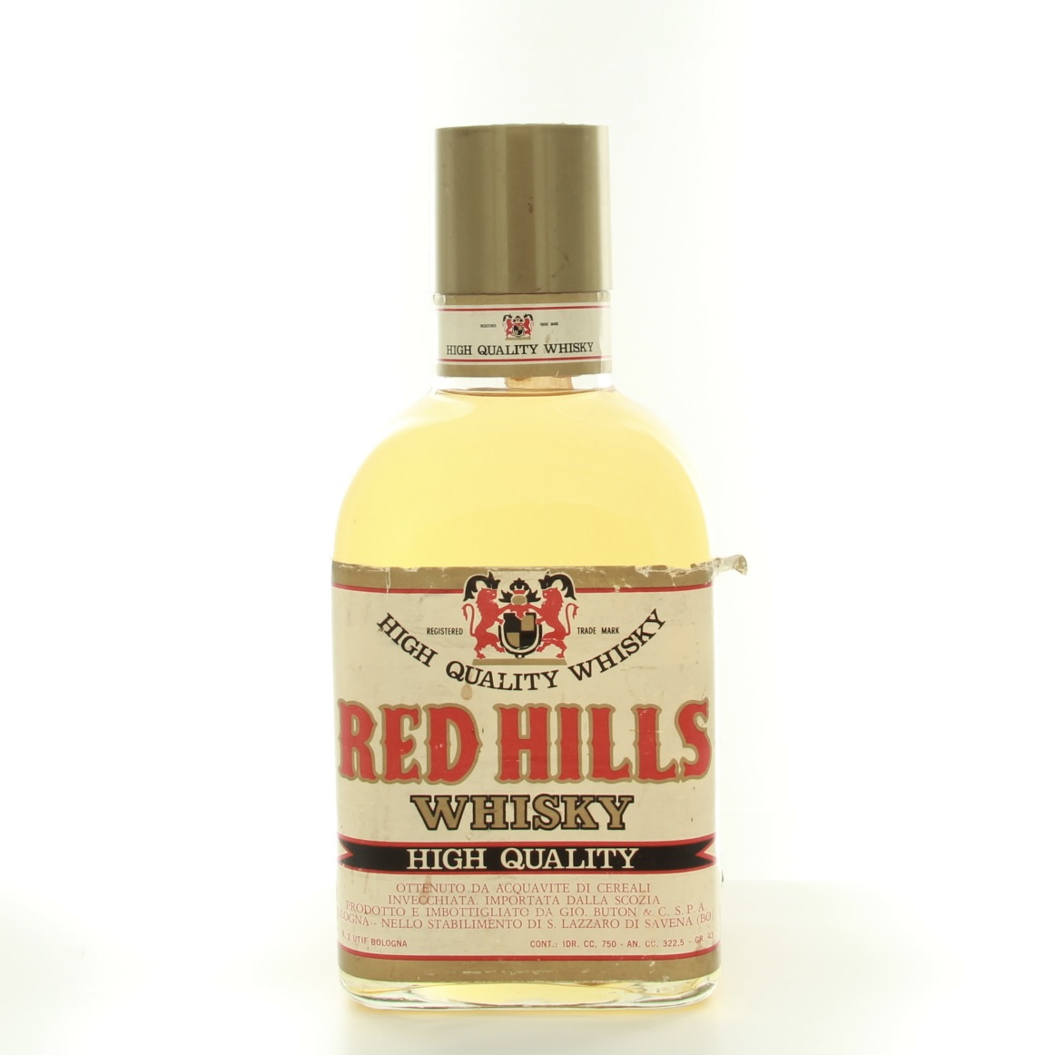 Red Hill Whisky (1960s Edition) 75cl 43% Italy Scotland Whisky 