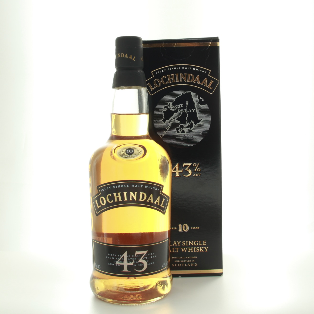 Lochindaal 10 Year Old 43% 70cl 43% Whisky Scotland Islay 