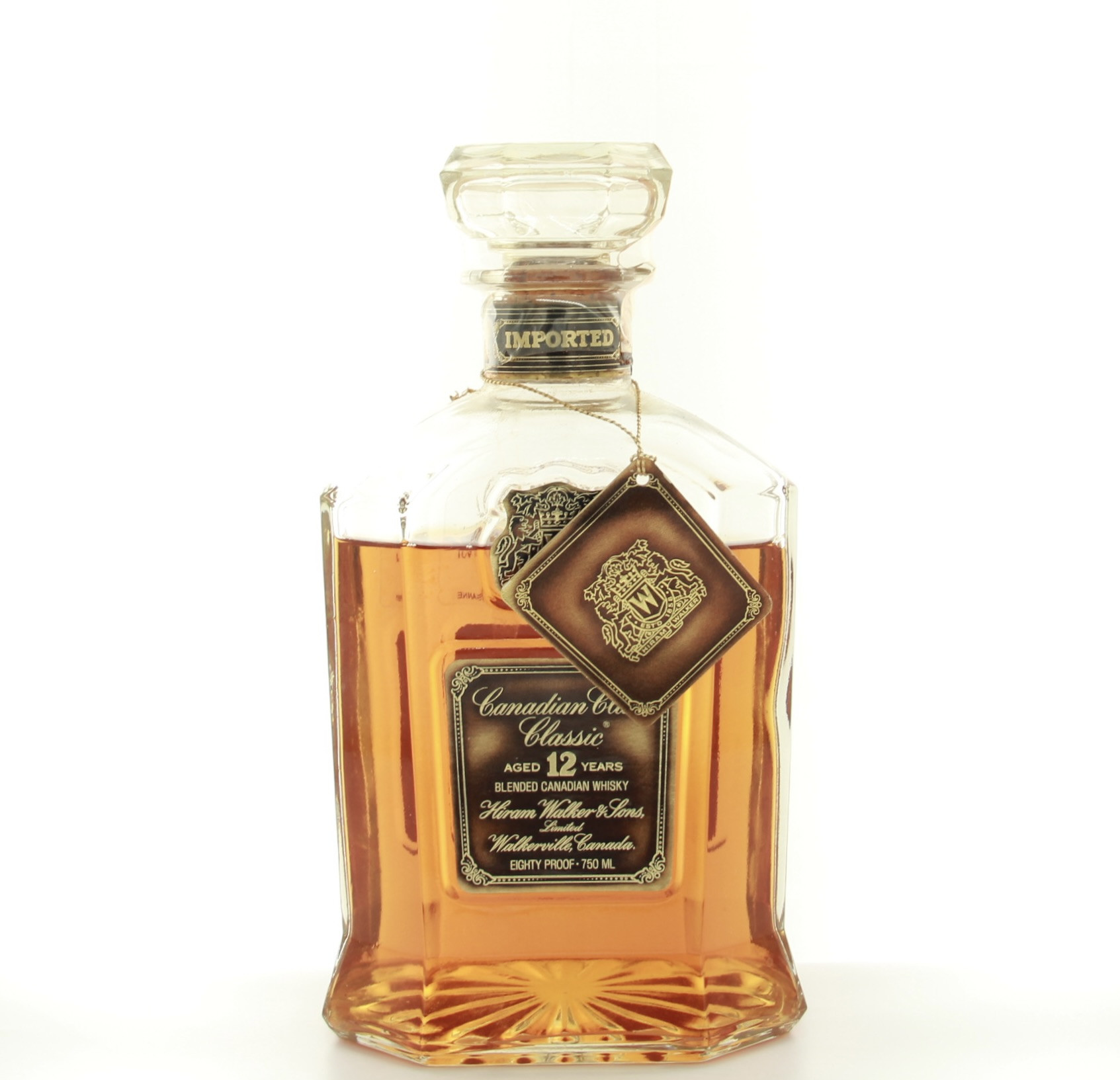 Canadian Club Classic 12 Year Old 1973 75cl 40% Canada Whisky