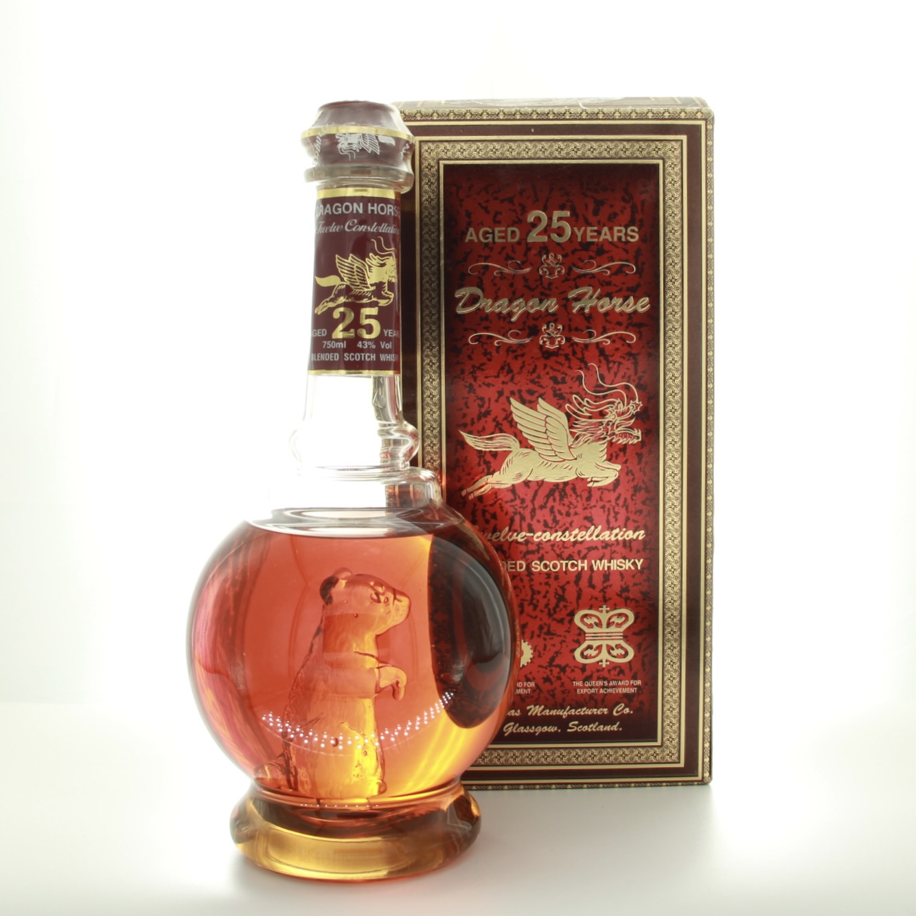 Dragon Horse 25 Years Old Twelve-Constillation The Rat 75cl 43% Scotland Whisky 