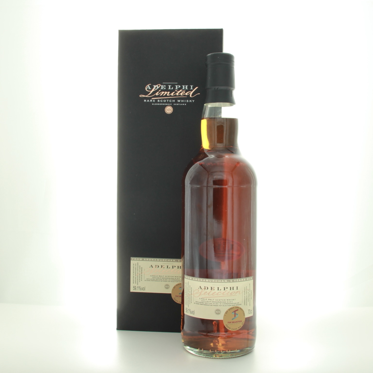 Ardnamurchan 6 Year Old Adelphi Selection 2015 70cl 59.1% Highlands Scotland Whisky 