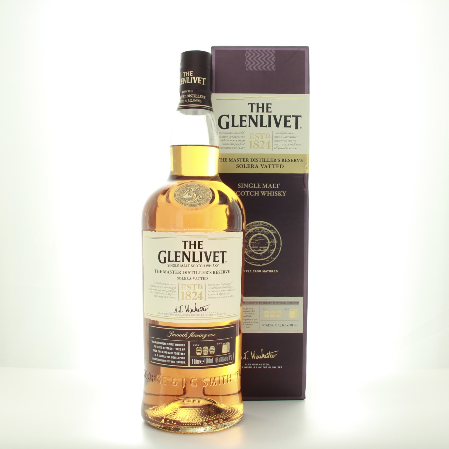 Glenlivet Master Distiller’s Resereve Solera (2015 Edition) 100cl 40% Whisky Scotland Speyside 