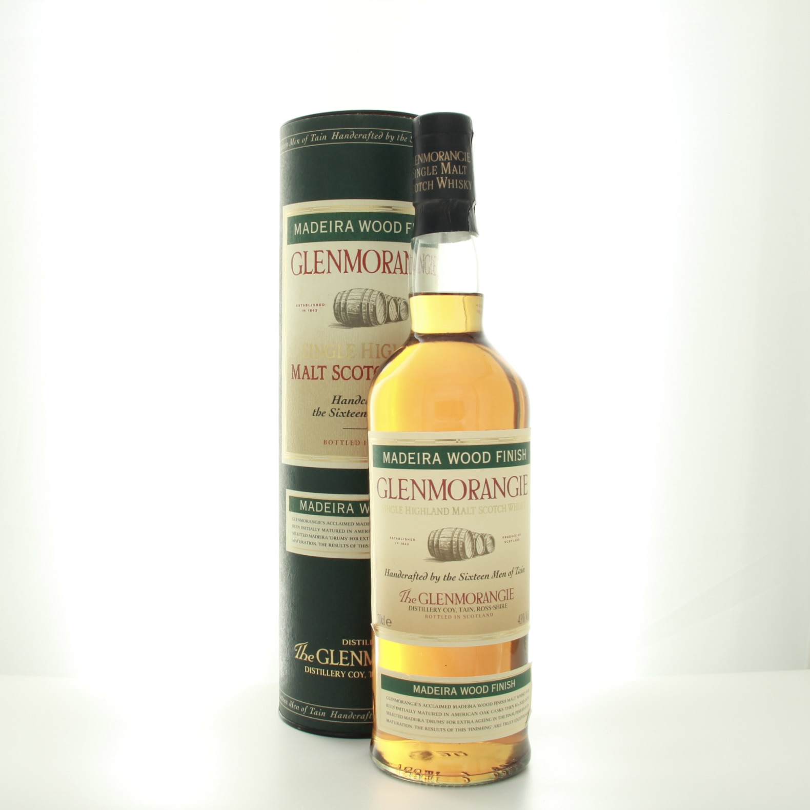 Glenmorangie Madeira Wood Finish (1990s Edition) 70cl 43% Whisky Scotland Highlands 