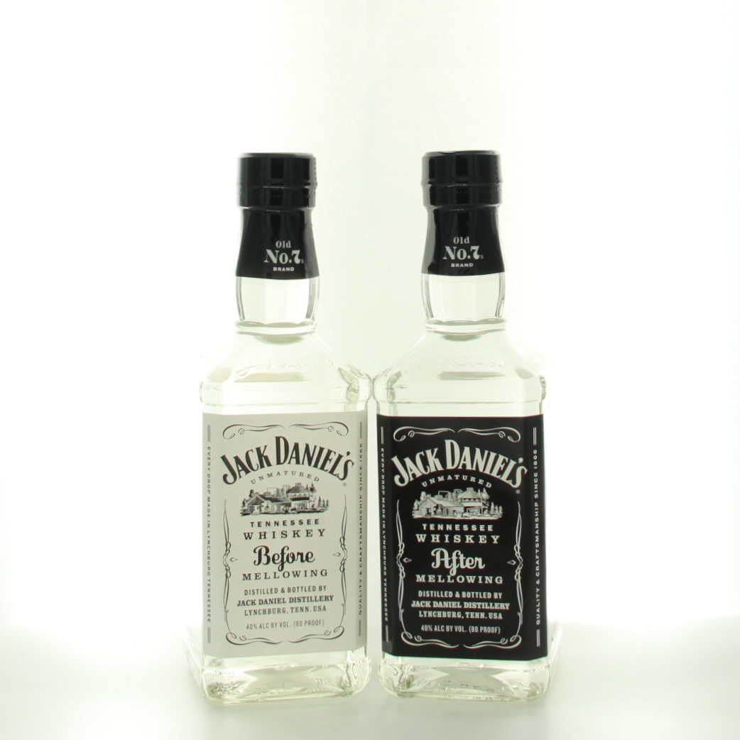 Jack Daniel’s Before And After Mellowing 37.5cl 40% 80 Proof% Tennessee USA Whisky