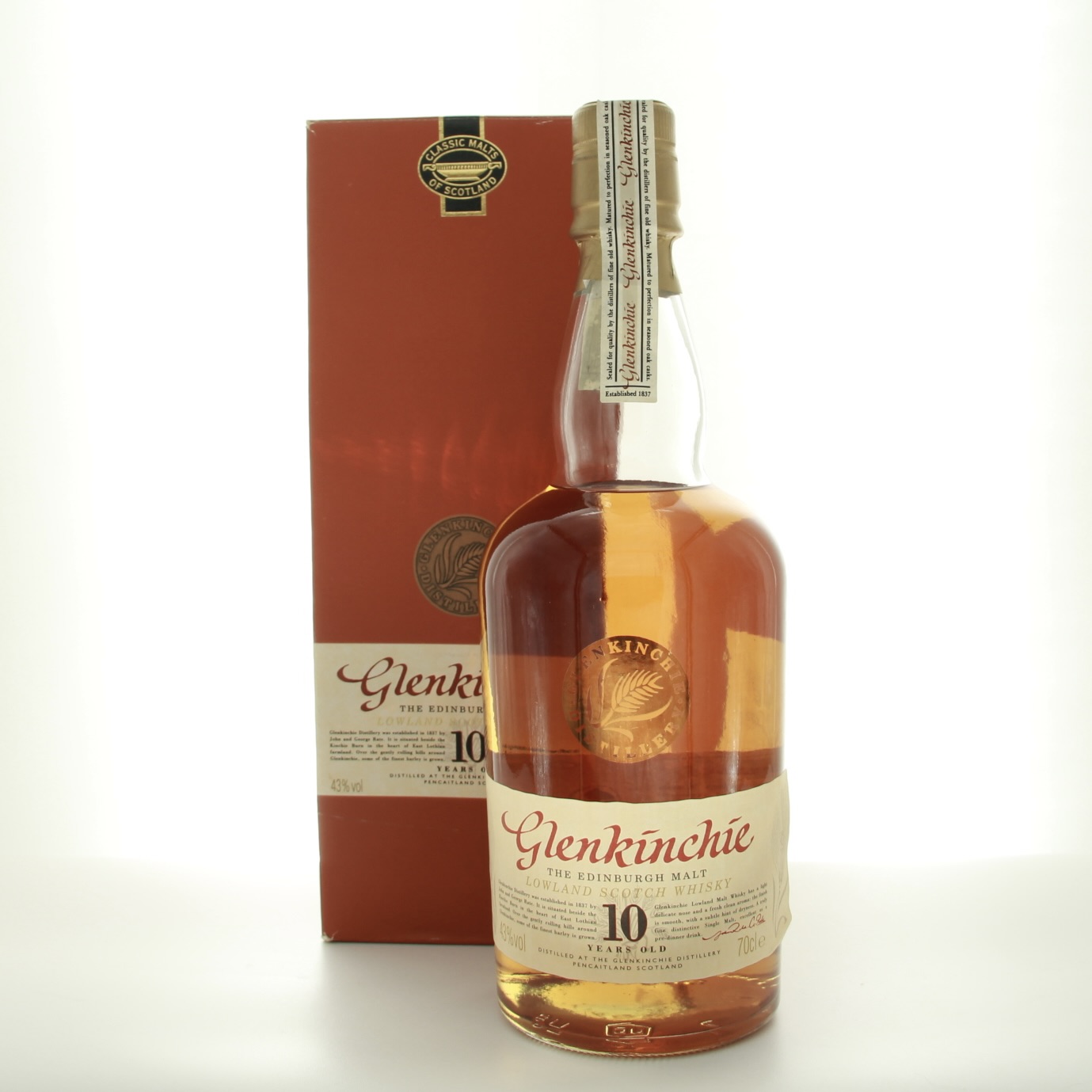 Glenkinchie 10 Year Old 1990s
