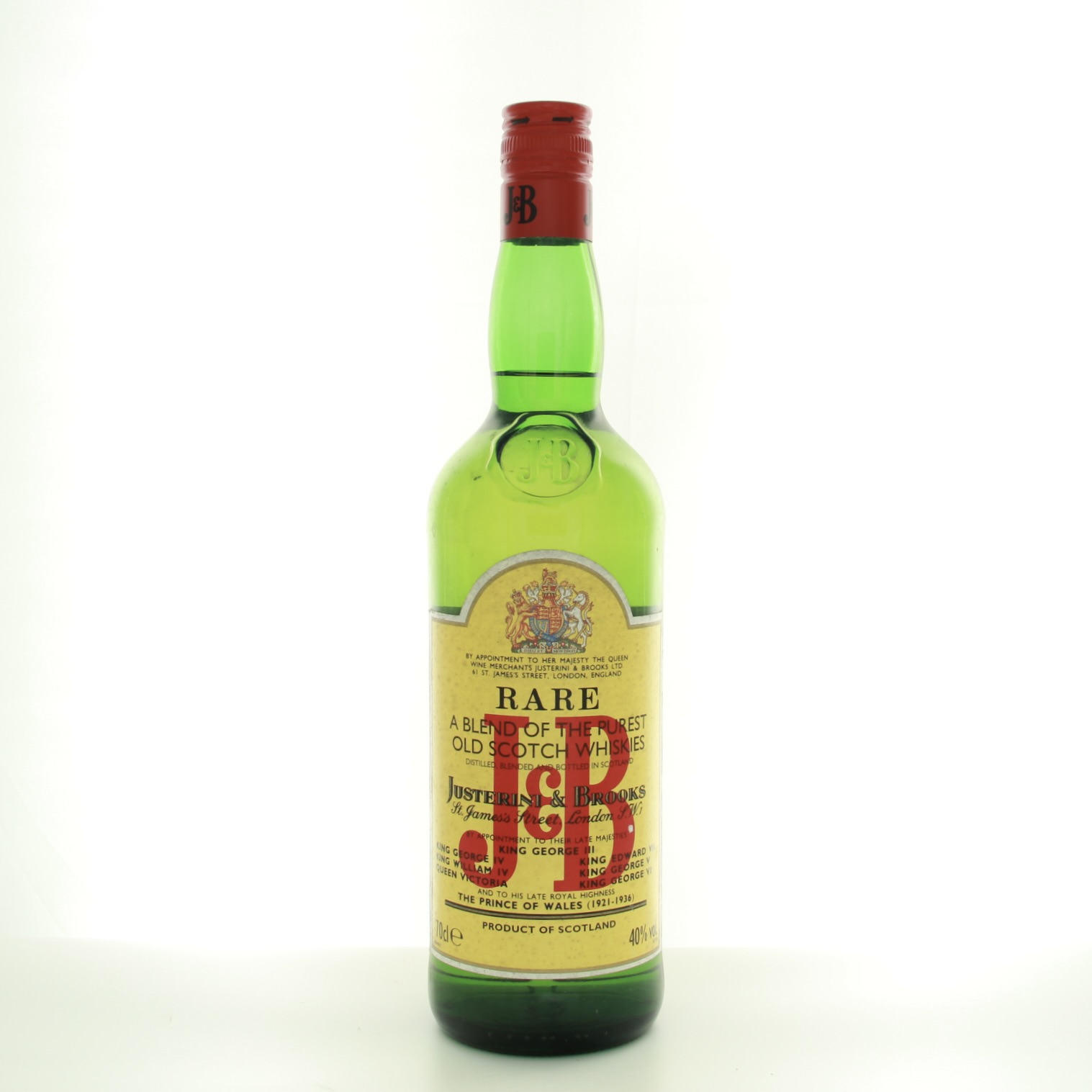 J&B Rare 2000s 70cl 40% Whisky Scotland 