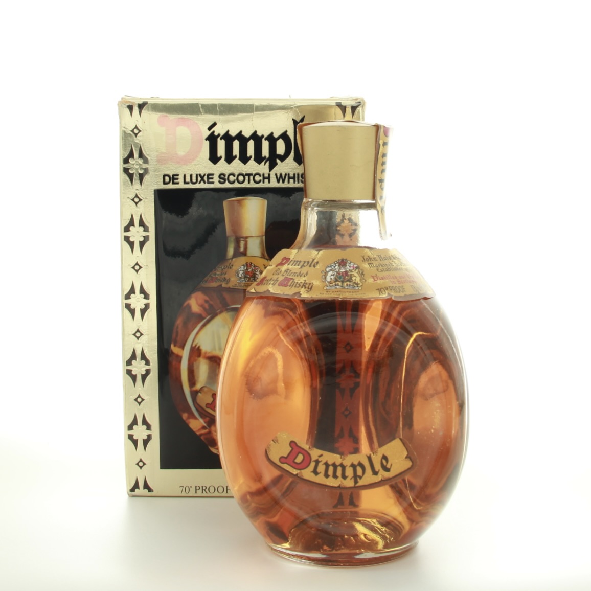 Dimple 12 Year Old (1970 Edition) 13.3 FL OZcl 39.3cl 70 Proof% Scotland Whisky 