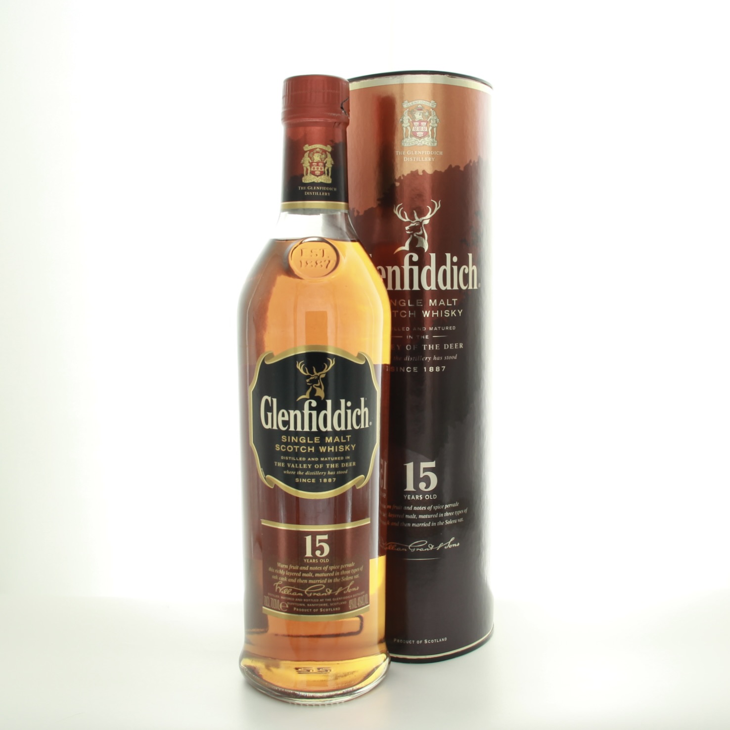 Glenfiddich 15 Year Old Solera (2000s Edition) 70cl 40% Scotland Speyside Whisky 