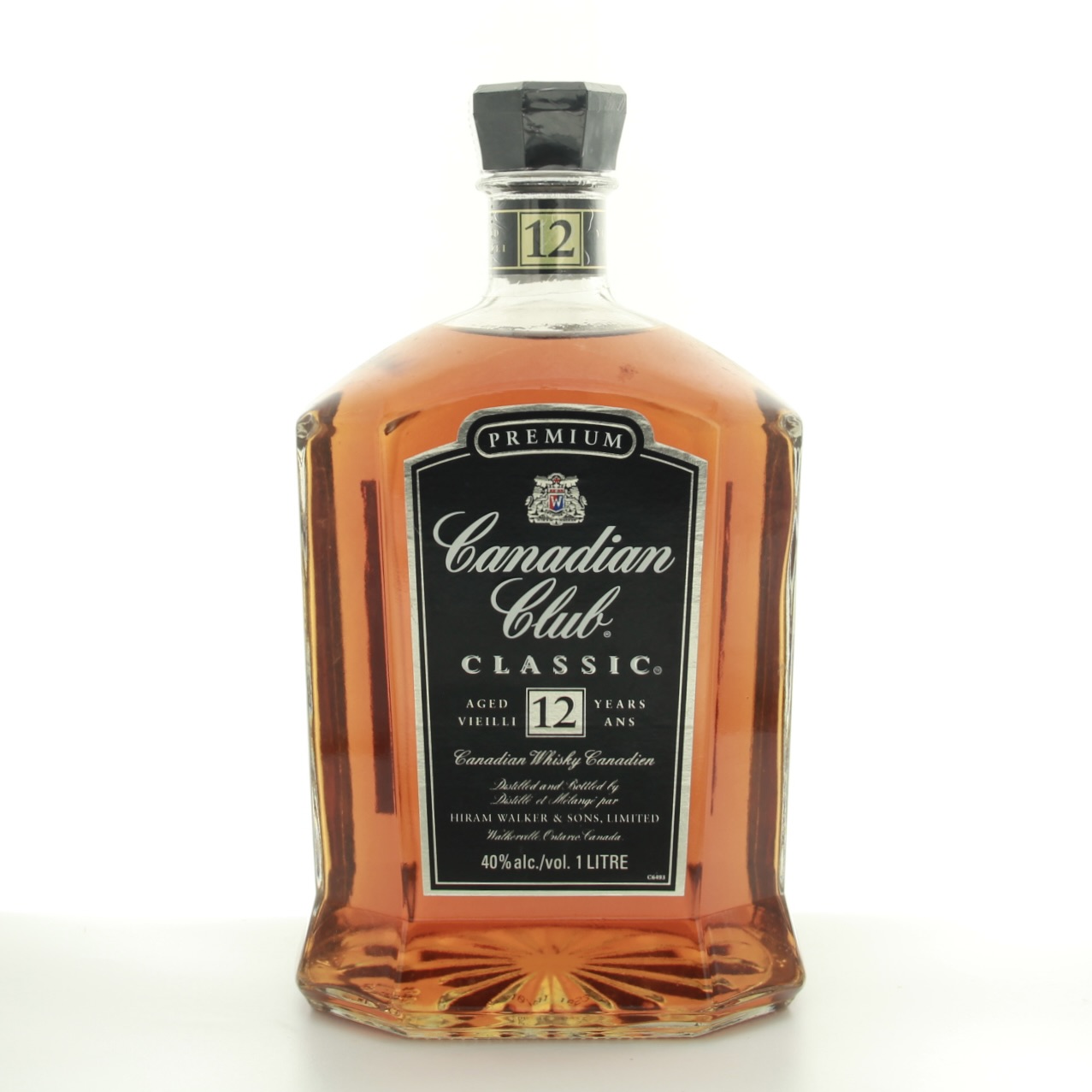 Canadian Club Premium 12 Year Old 100cl 40% Canada Whisky 