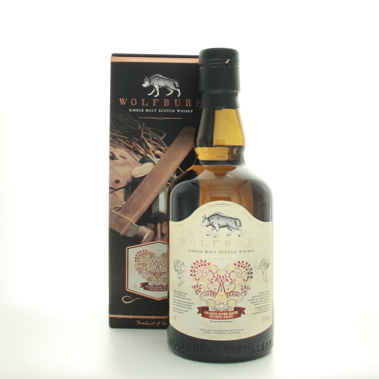 Wolfburn Hearts Were Made To Give Away (2020 Edition) 70cl 52.6% Highlands Scotland Whisky 