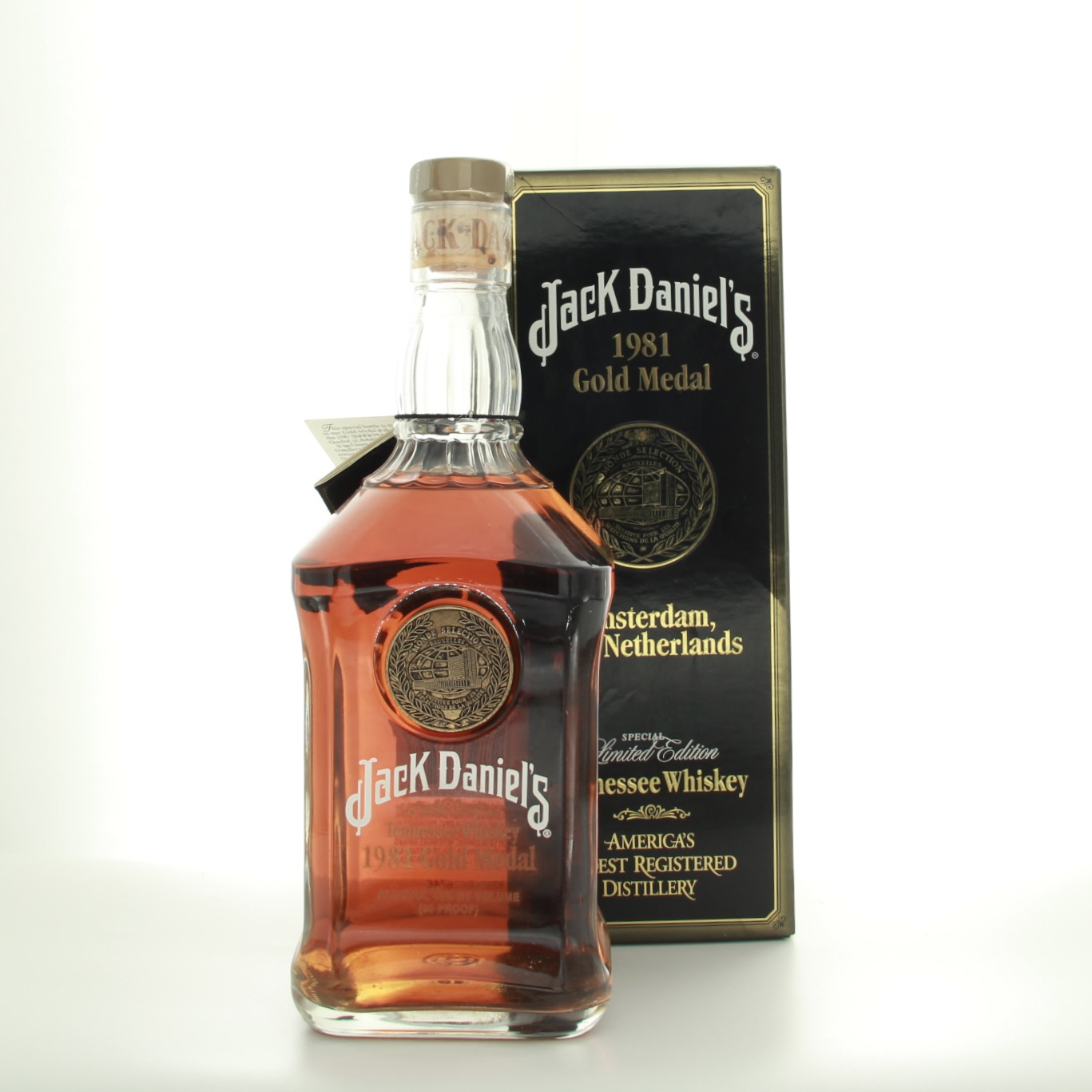 Jack Daniel’s 1981 Gold Medal 75cl 45% Whisky USA Tennessee 