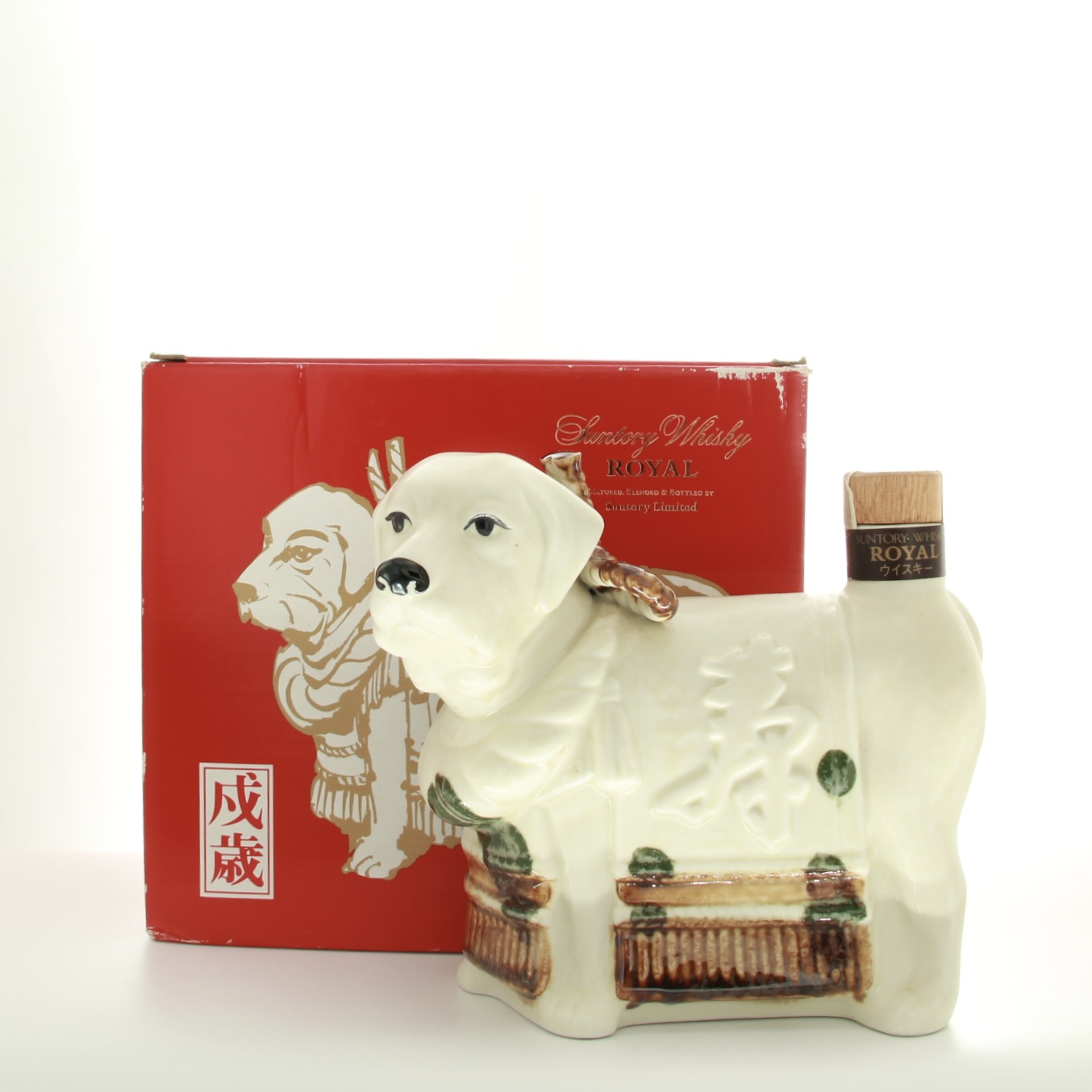 Suntory Royal 12 Year Old Dog Decanter 2006 60cl 43% Whisky Japan 