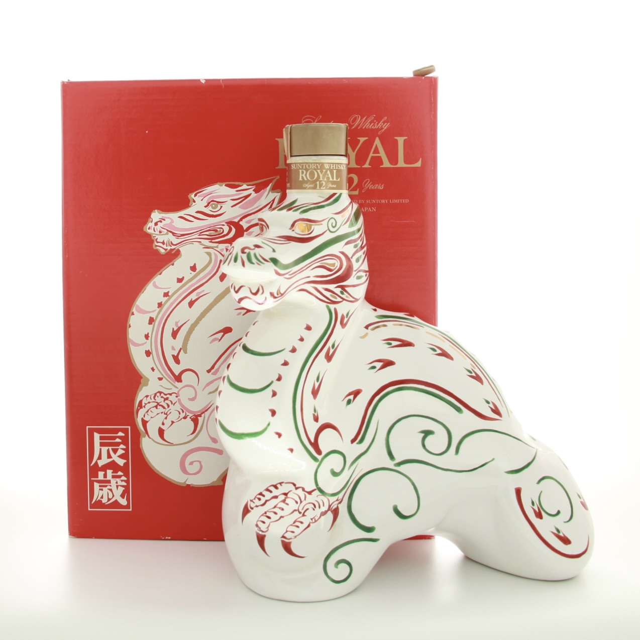 Suntory Royal 12 Year Old Dragon Decanter 60cl 43% Whisky Japan 