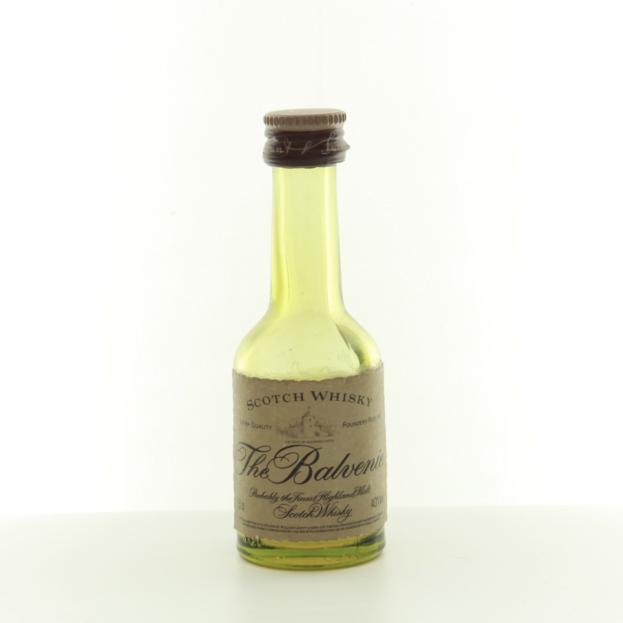 The Balvenie Founders Reserve-Probably the Finest Highland Malt Miniature 3cl 40% Highlands Scotland Whisky 