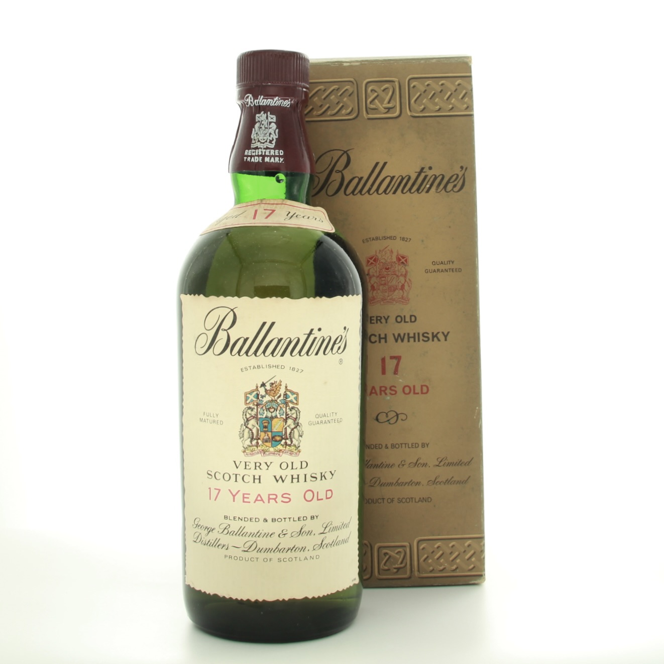 Ballantine’s 17 Year Old 1970s 75cl 70 Proof% Scotland Whisky 