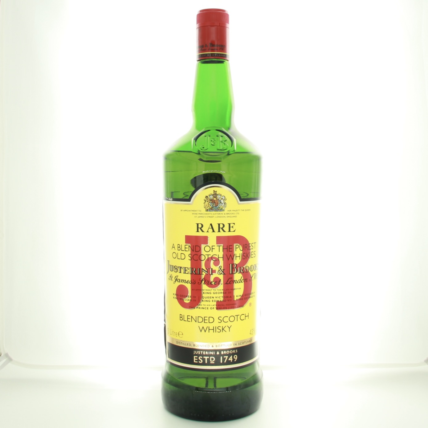 J & B Rare 3lt 300cl 43% Whisky Scotland 