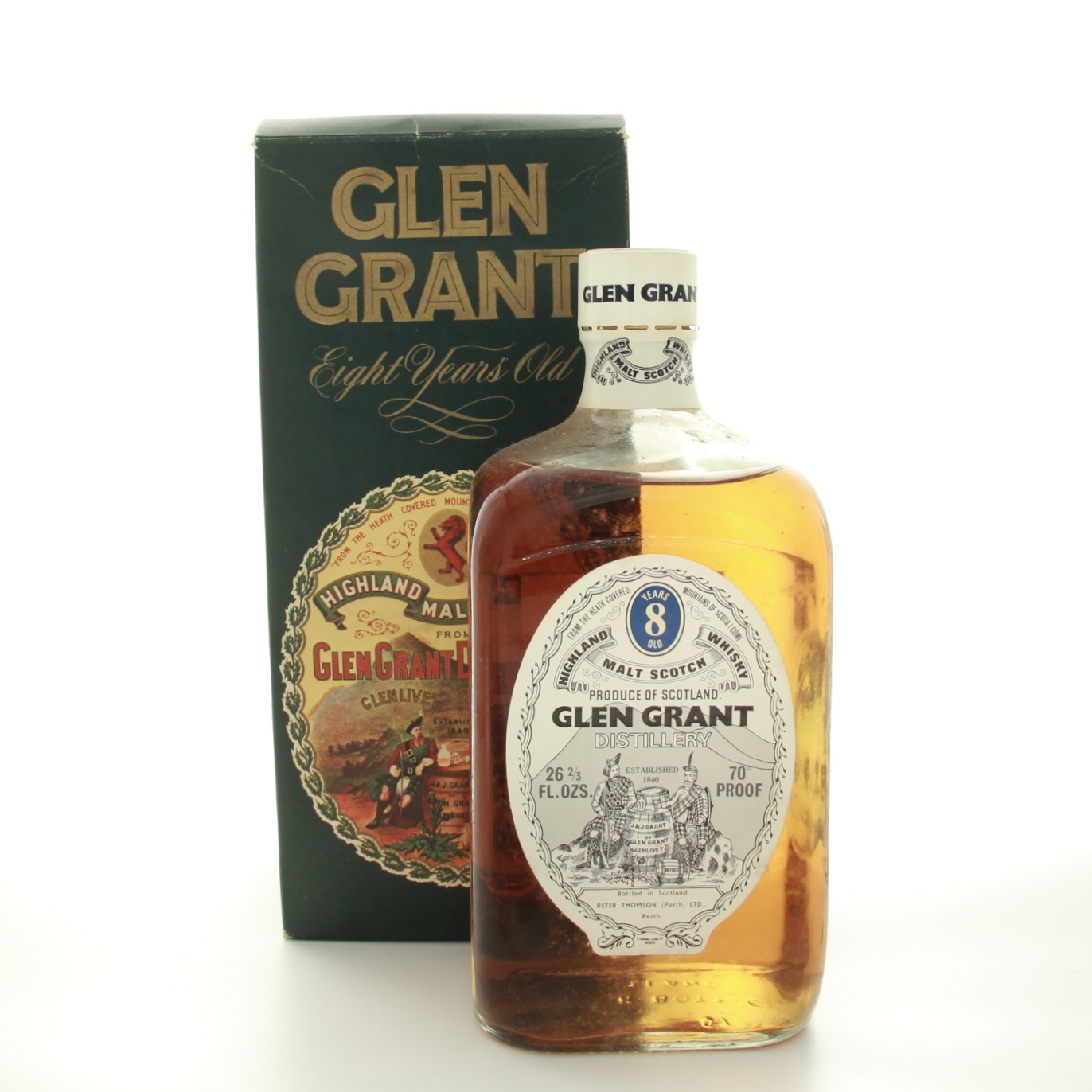 Glen Grant 8 Years Old 1970s 75.7cl 70 Proof% Whisky Scotland Highlands 