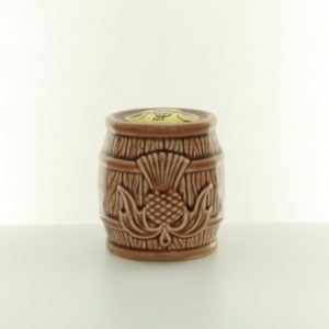Whisky Barrel Ceramic Beneagles Miniature