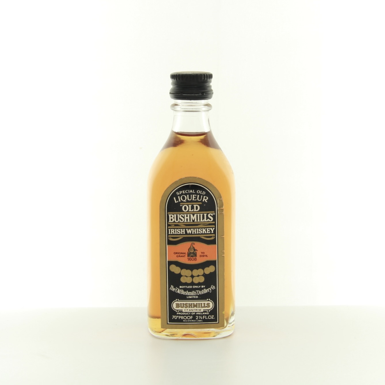 Old Bushmills Special Old Liqueur (1970s Edition) 7.3cl 70 Proof% Antrim Ireland Whisky 