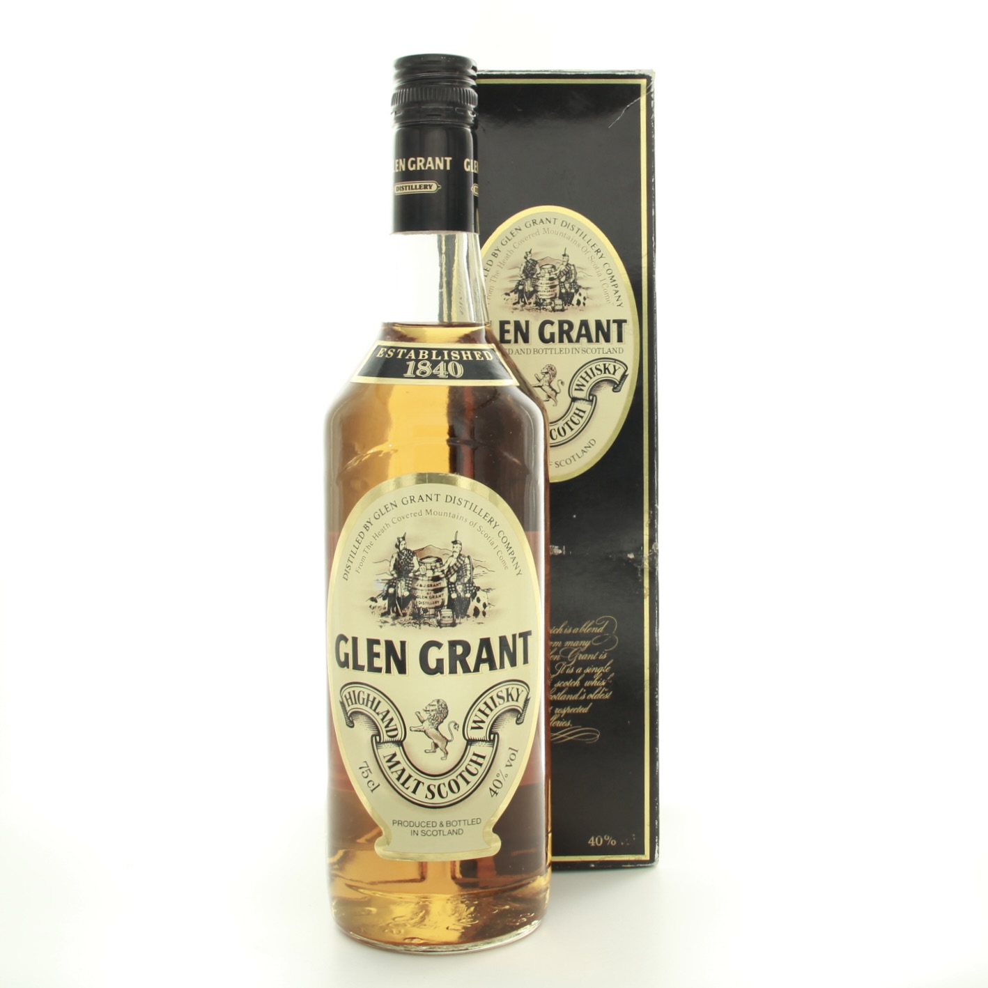 Glen Grant (1980s Edition) 75cl 40% Scotland Speyside Whisky 