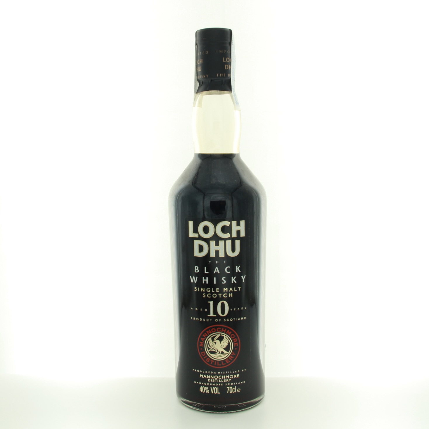 Loch Dhu The Black Whisky 10 Year Old 70cl 40% Scotland Speyside Whisky 