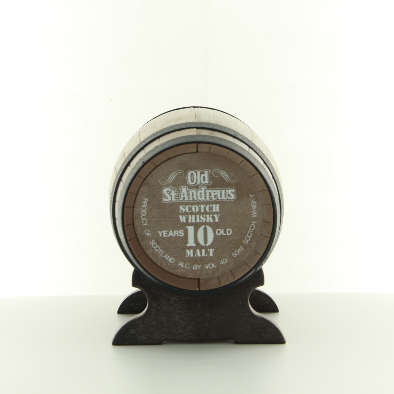 Old St Andrews 10 Years Old Barrel Shaped Miniature 5cl 43% Scotland Whisky 