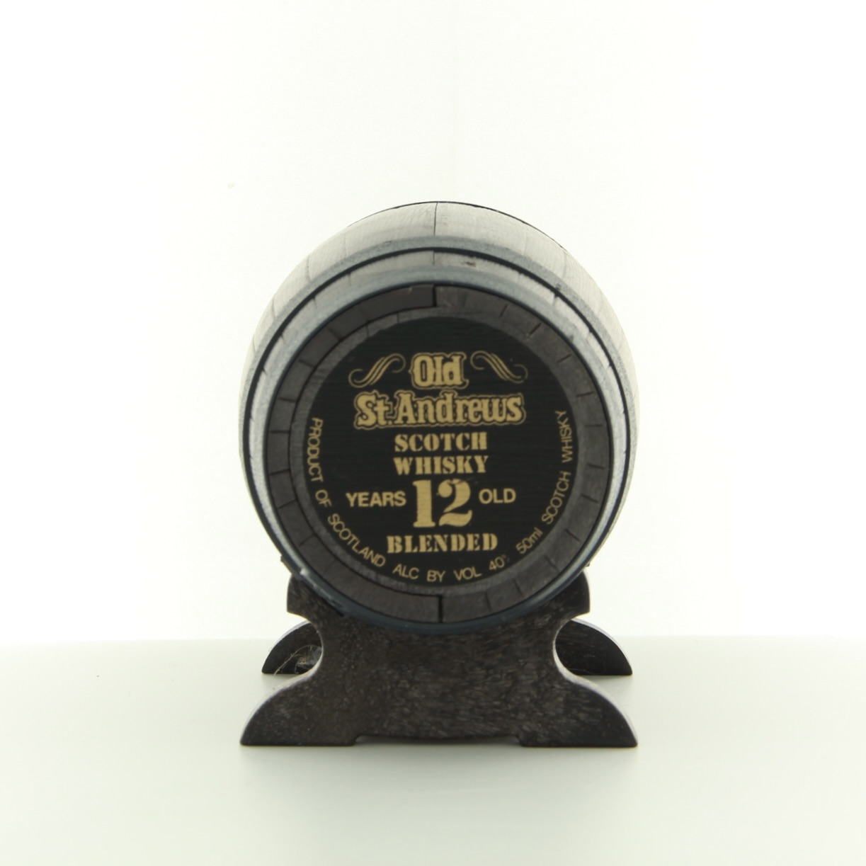 Old St Andrews 12 Years Old Barrel Shaped Miniature 5cl 43% Scotland Whisky