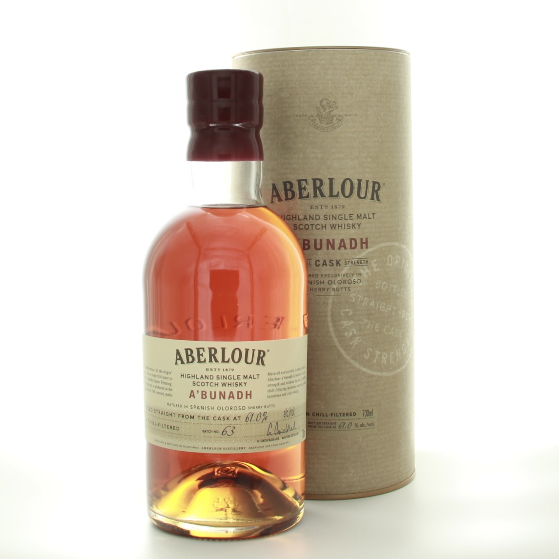 Aberlour A’bunadh Batch #63 70cl 61% Whisky Scotland Speyside 