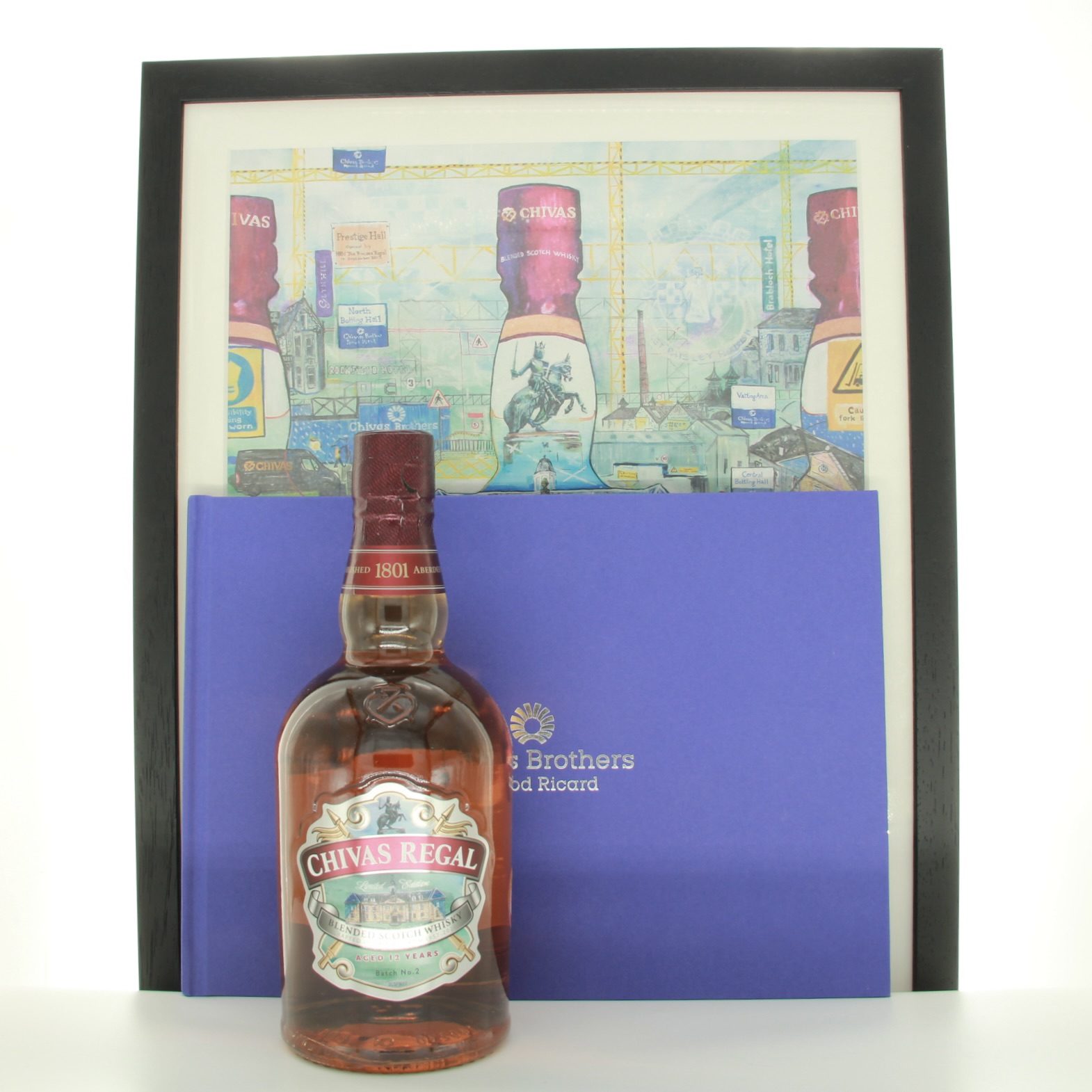 Chivas 12 Year Old Batch No.2 Limited Edition (With Print And Booklet) 70cl 40% Whisky Scotland 