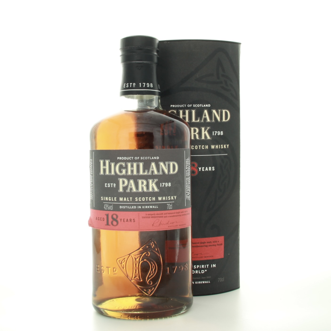 Highland Park 18 Years Old 70cl 43% Islands Scotland Whisky 