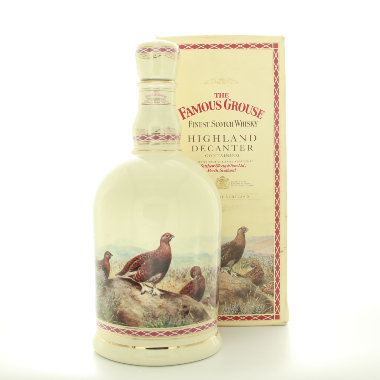 The Famous Grouse Ceramic Decanter 70cl 40% Scotland Whisky 