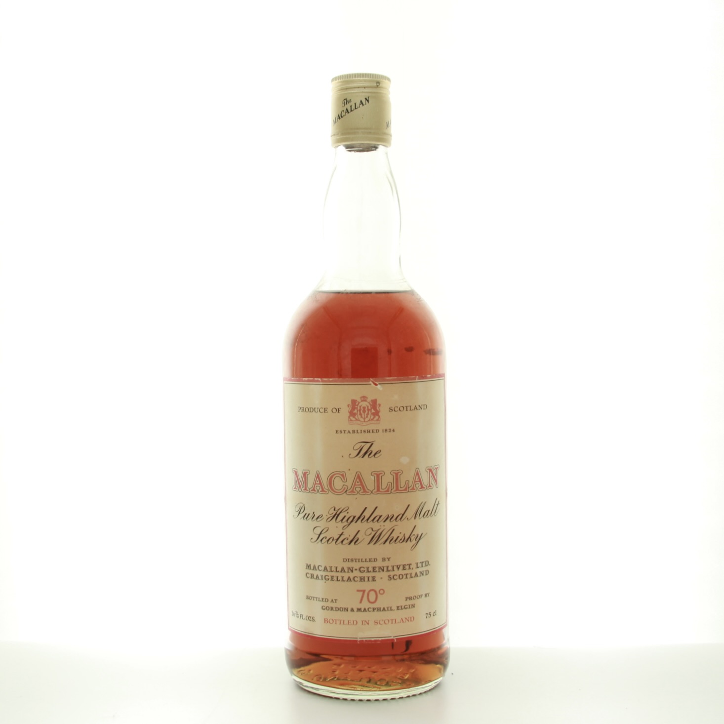 The Macallan 70 Proof 1970s 75.7cl 70 Proof% Scotland Speyside Whisky 