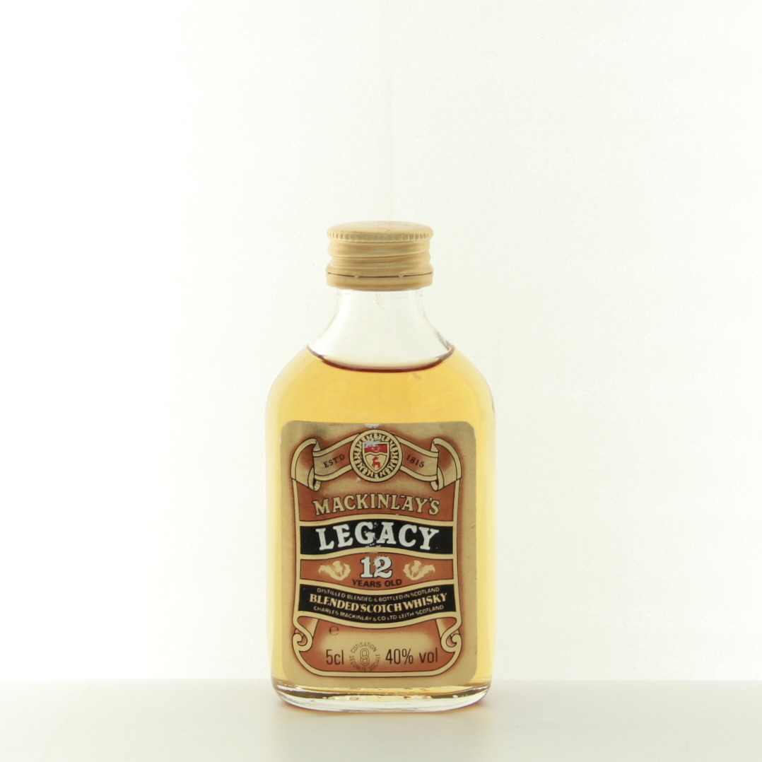 Mackinlay’s Legacy 12 Years Old Miniature 5cl 40% Scotland Whisky 