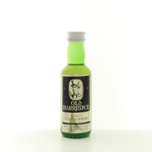 Old Barrister Finest Scotch Whisky Miniature