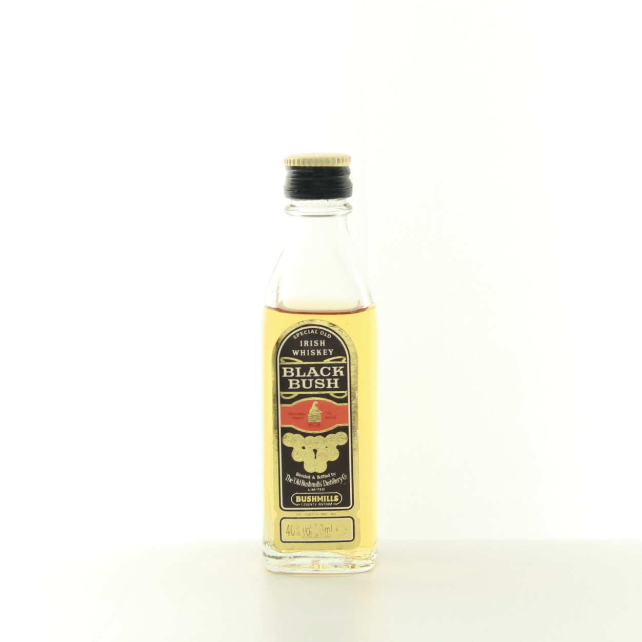 Bushmills Black Bush (Old Edition) Miniature 5cl 40% Ireland Whisky 
