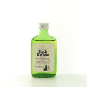 Buchanans Black & White Choice Old (1970s Edition) Miniature