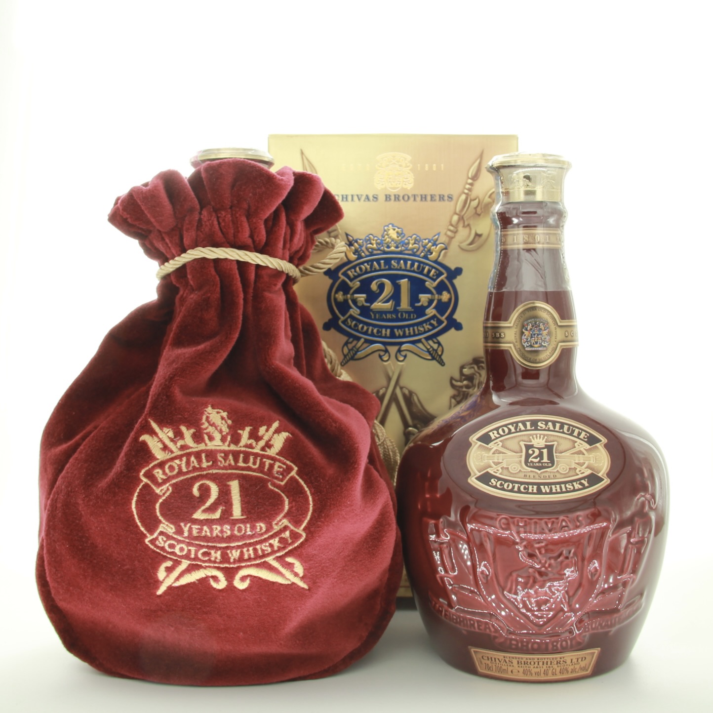 Royal Salute 21 Year Old Ruby Flagon (2000s Edition) 70cl 40% Scotland Whisky 