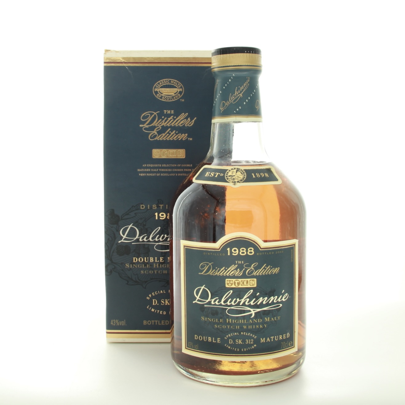 Dalwhinnie Distillers Edition 1988 70cl 43% Highlands Scotland Whisky 