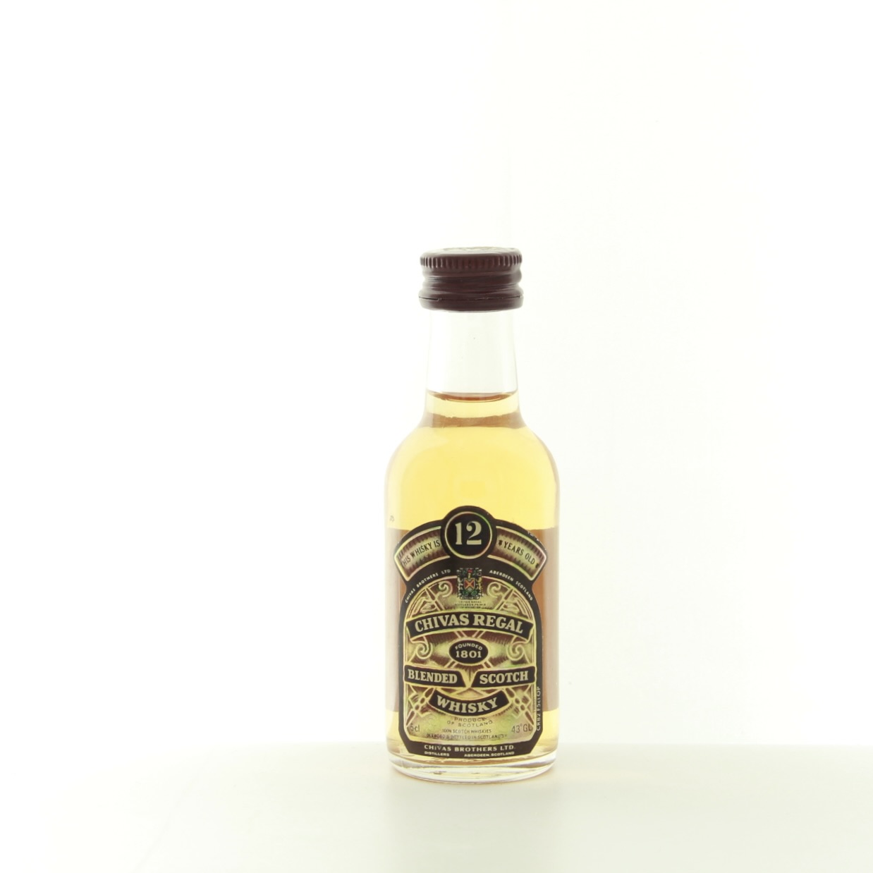 Chivas Regal 12 Year Old Miniature 5cl 43% Scotland Whisky 