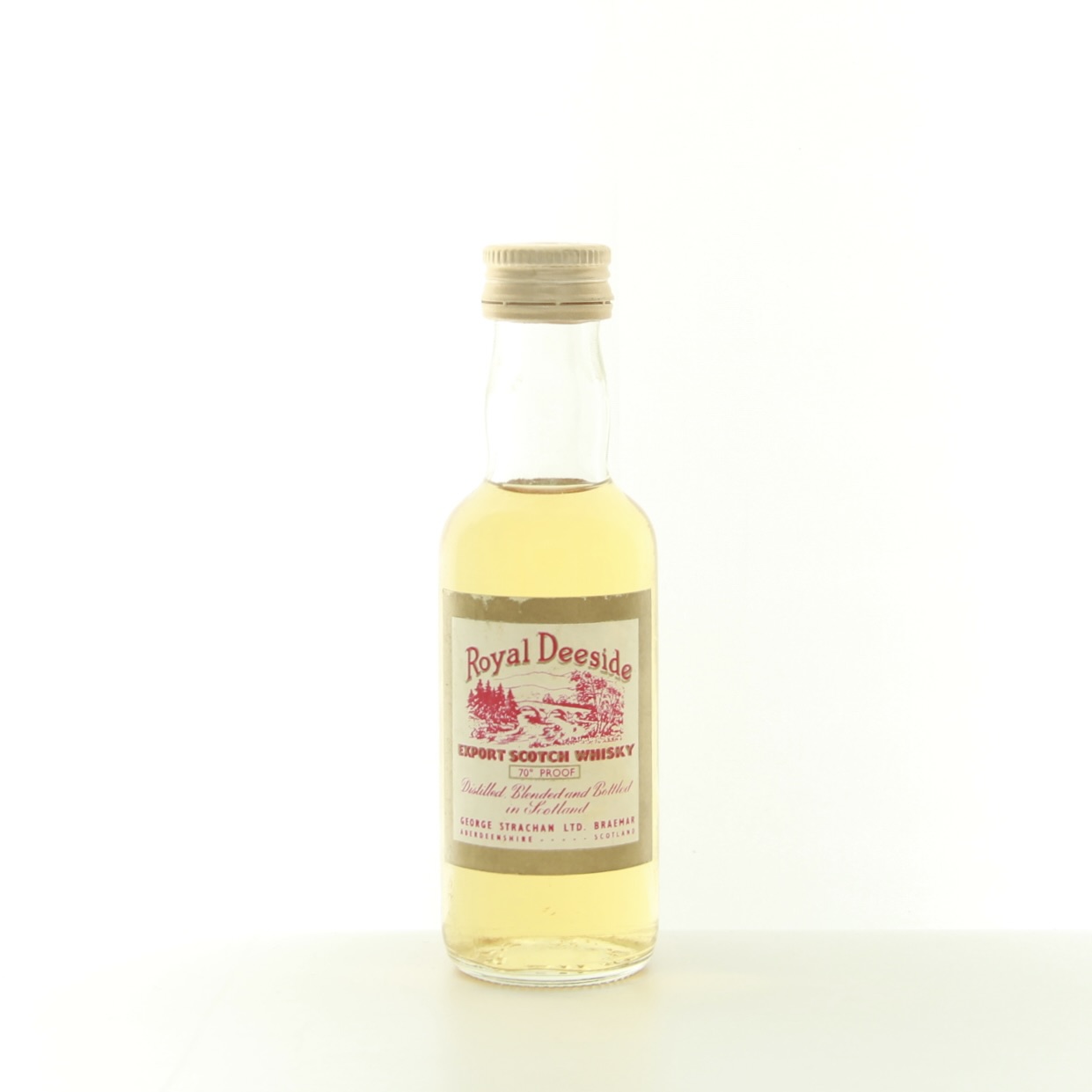 Royal Deeside (1980s Edition) Miniature 5cl 70 Proof% Scotland Whisky