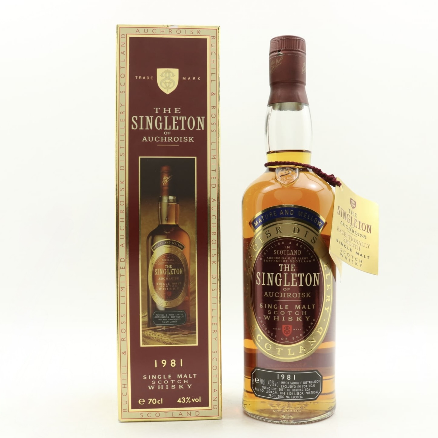 The Singleton of Auchroisk 1981 70cl 40.0% Scotland Speyside Whisky