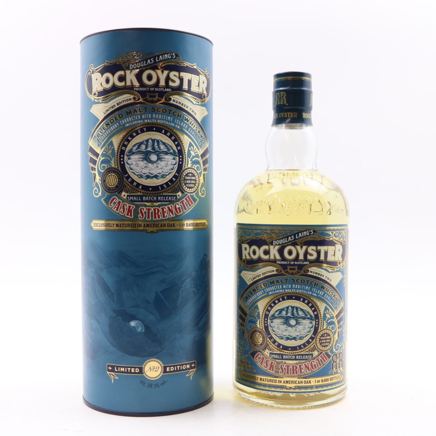 Rock Oyster Small Batch Release Cask Strength 2nd Edition Whisky