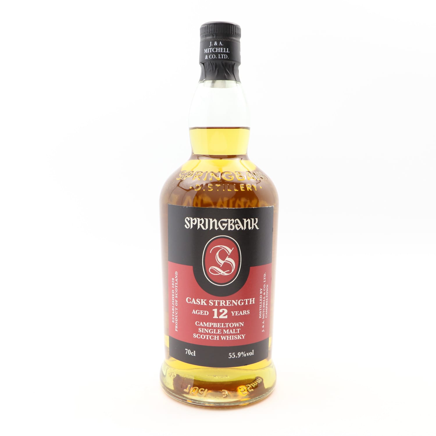 Springbank 12 Year Old Cask Strength 2021 Release Whisky