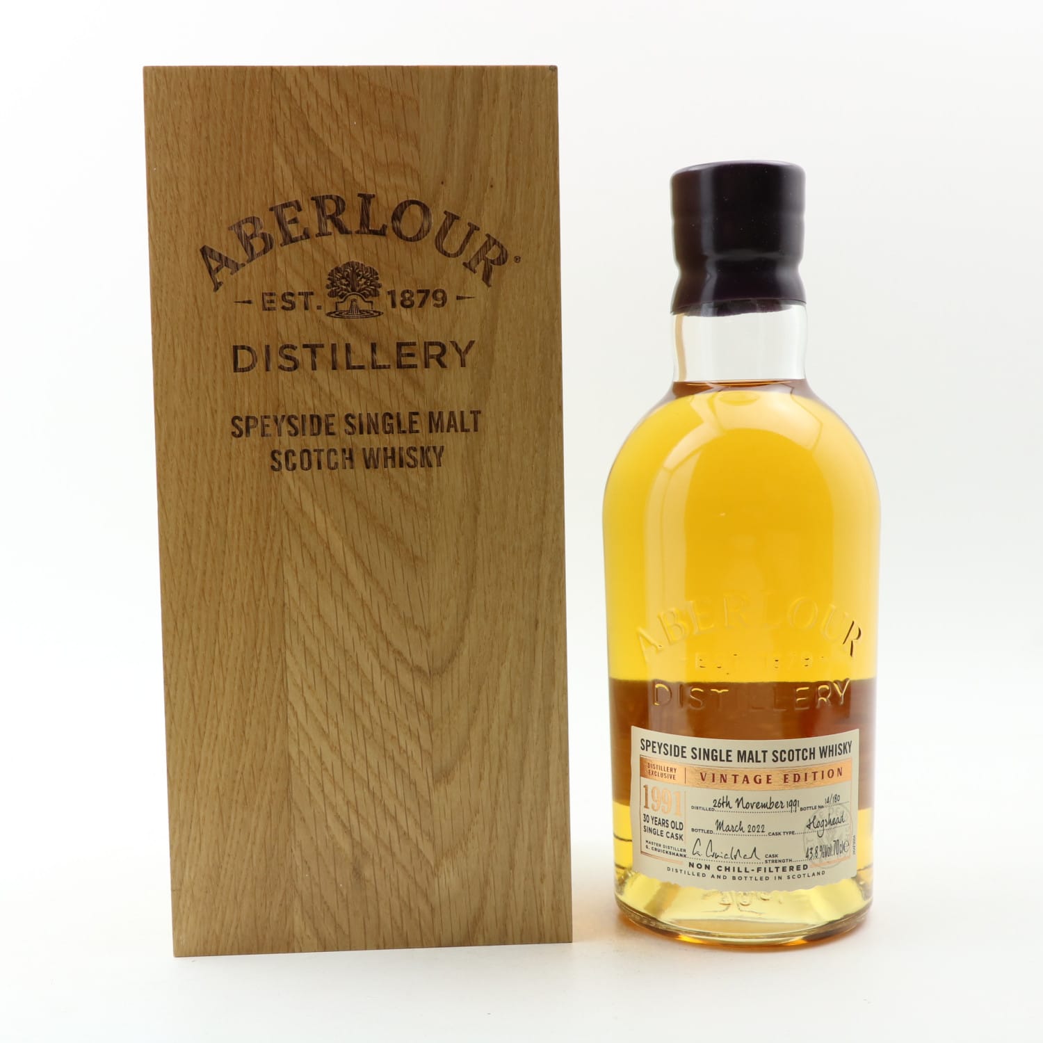 Aberlour 1991 30 Year Old Vintage Edition Whisky