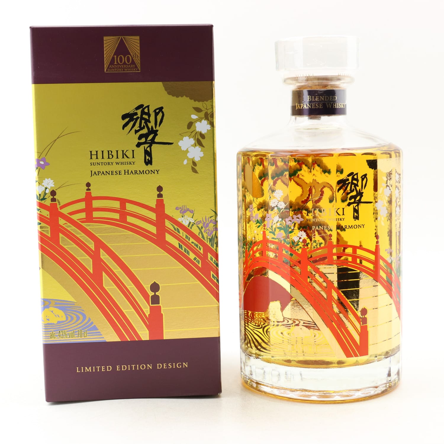 Hibiki Japanese Harmony 100th Anniversary Limited Edition Whisky